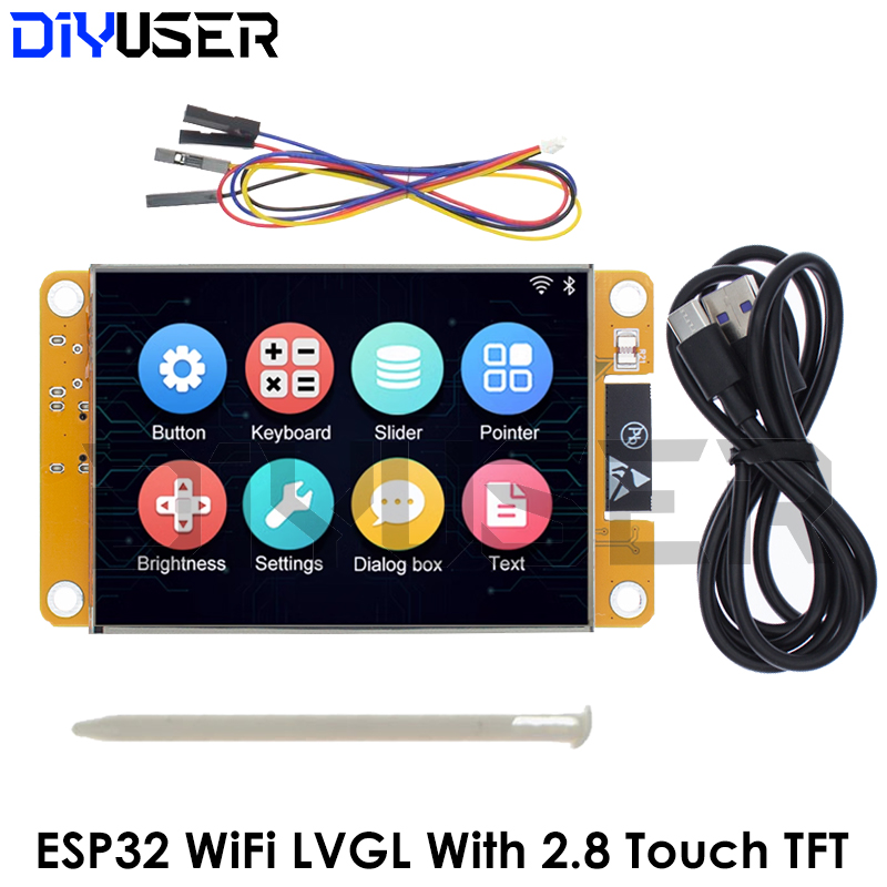 Tft Display 2.4 - Placa de Desarrollo ESP32 LVGL WIFI