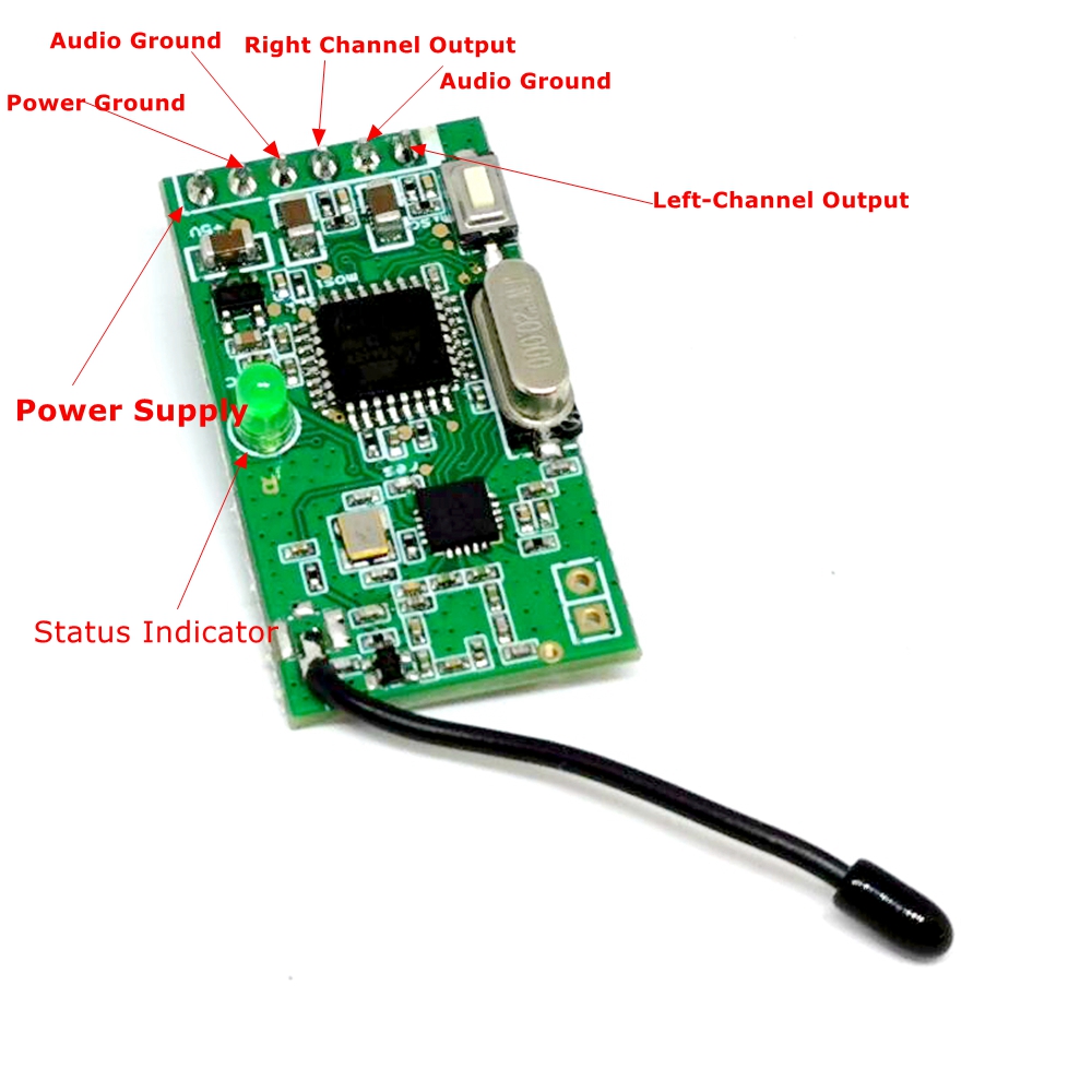 Nrf24L01 - Módulo Transceptor de Audio Digital Inalámbrico