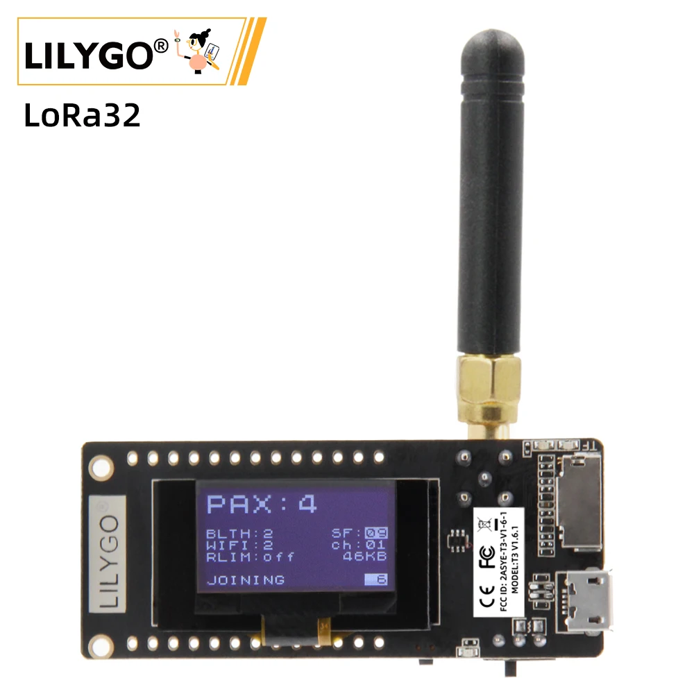 Oled Display 0.96 - LILYGO ® TTGO LoRa32 V2.1_1.6 versión