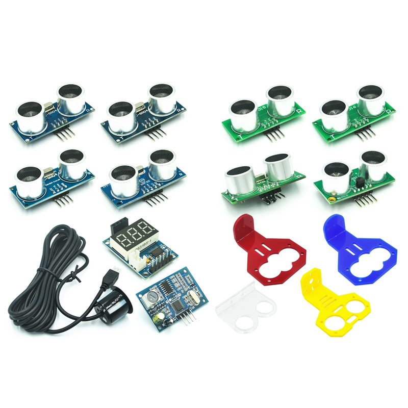 Ultrasonic Sensor Hc-Sr04 - HC-SR04 HYSRF05 US-15/16/26/25/100 Soporte de sensor