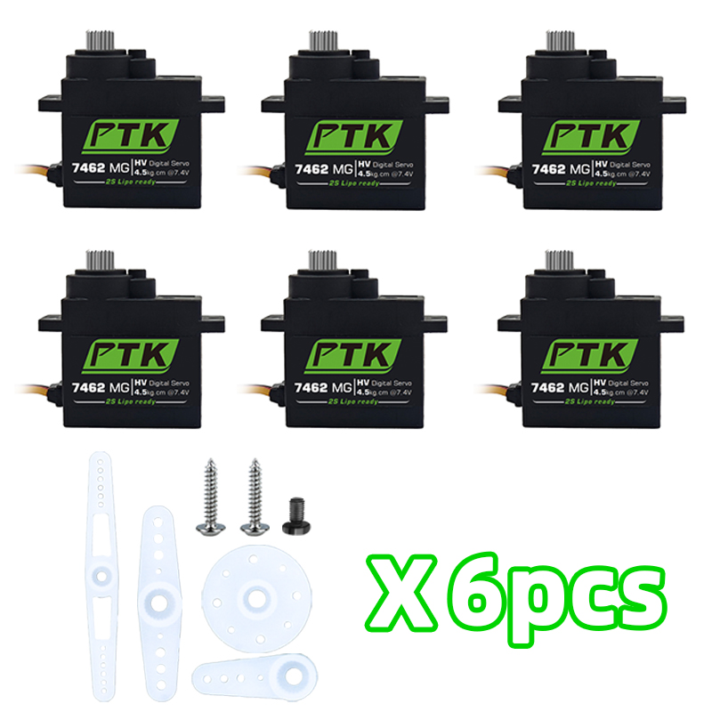 Servo Sg90 - PTK 7462W MG engranaje de Metal