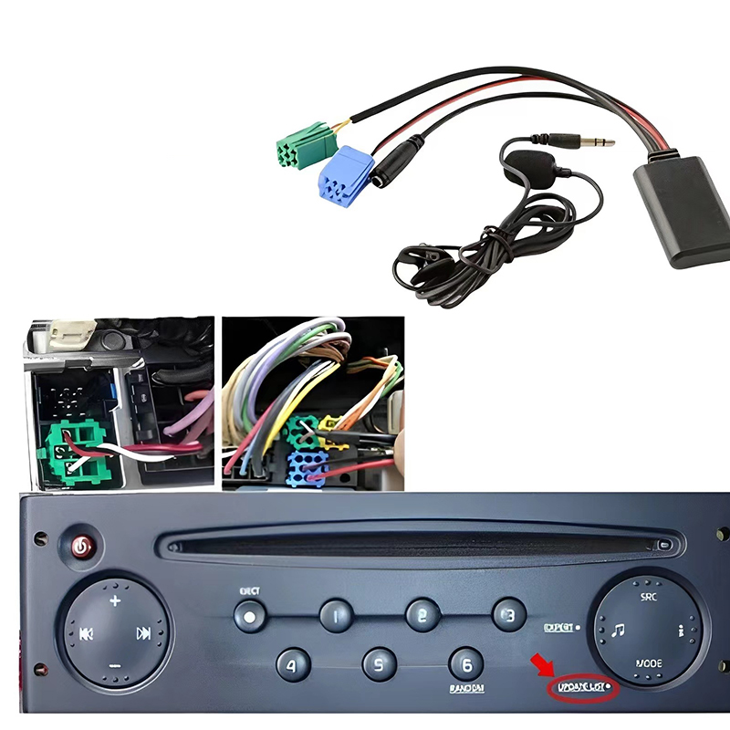 Microphone Module - Módulo Bluetooth 5.0 para Auto, Cable