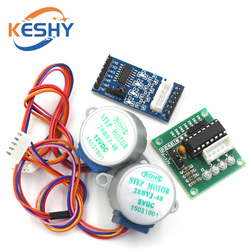 Stepper Motor 28Byj - 5V 4 fases 28BYJ-48 DC engranaje