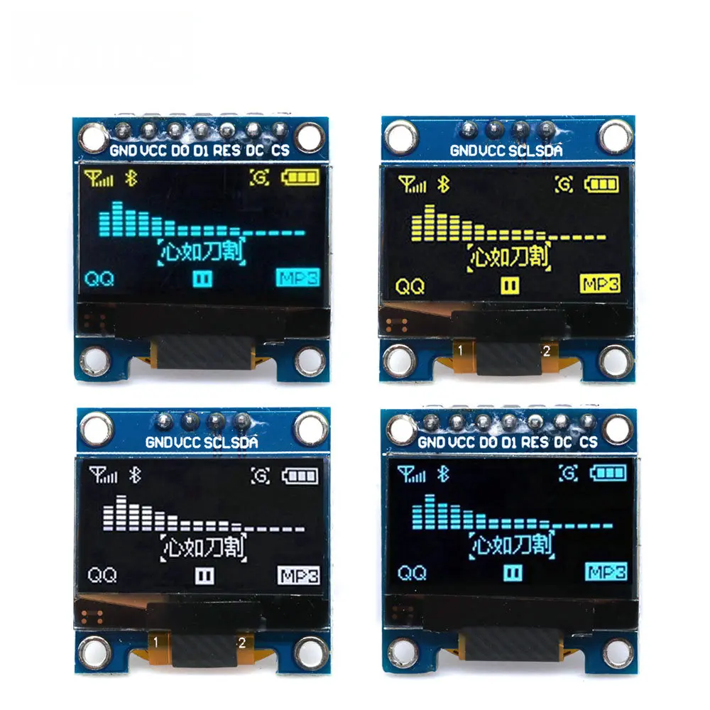 Oled Display 0.96 - Pantalla OLED de Alto Contraste de