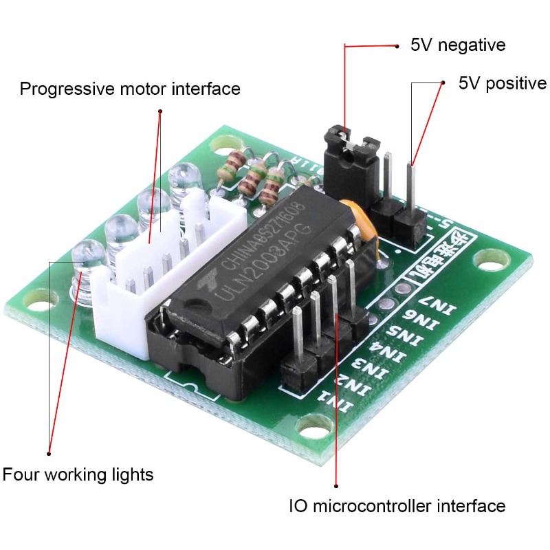 5 Juegos de Motor paso a paso  - Stepper Motor 28Byj reseña y precio