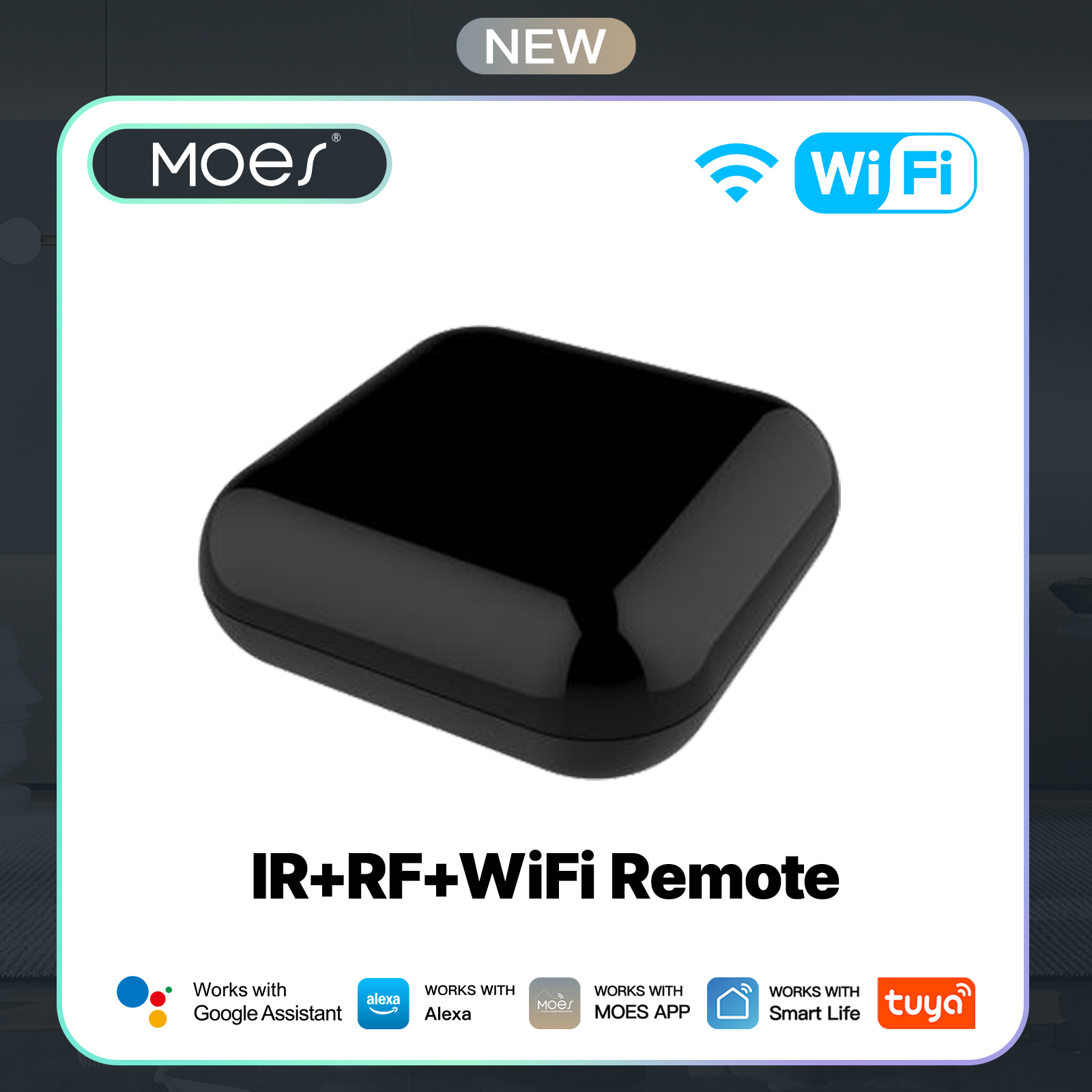 MOES Tuya WiFi IR RF remoto pa - Ir Remote Module reseña y precio