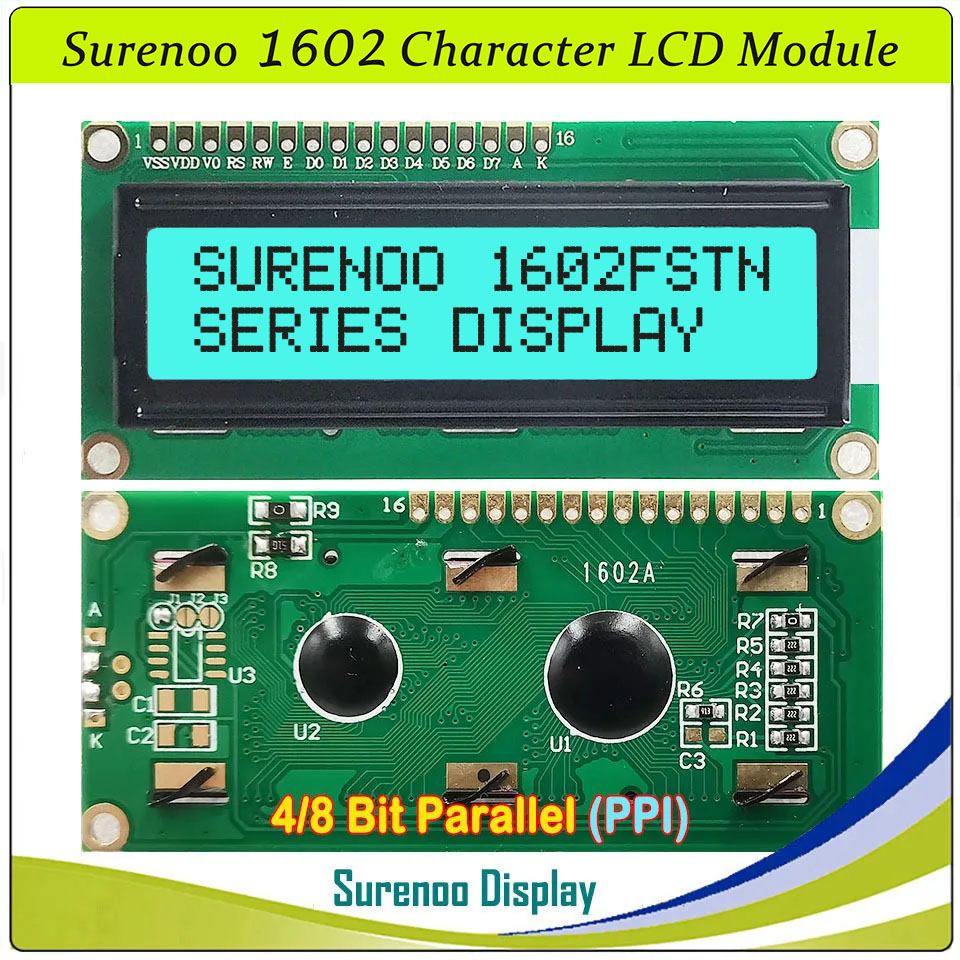 Módulo de Pantalla LCD Surenoo - Lcd 1602 reseña y precio