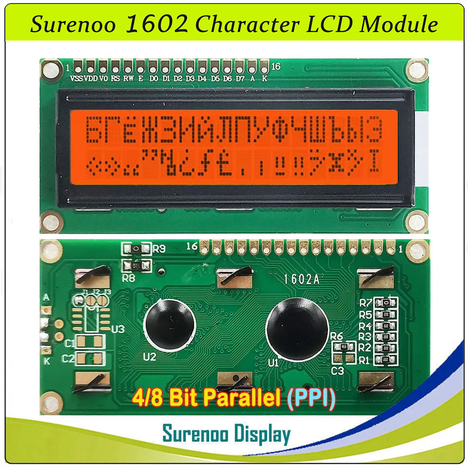 Módulo de Pantalla LCD Surenoo - Lcd 1602 reseña y precio