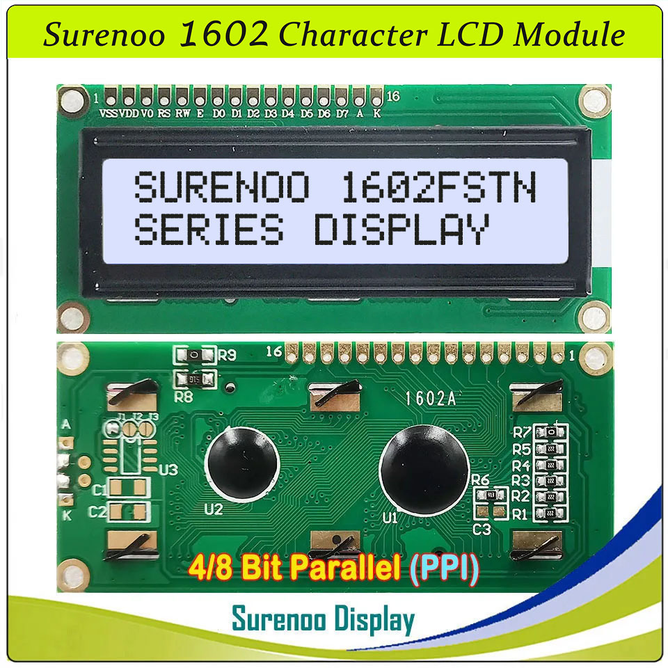 Módulo de Pantalla LCD Surenoo - Lcd 1602 reseña y precio