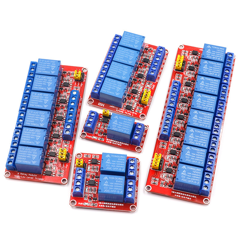 Módulo de relé de 1/2/4/8 cana - Relay Module 1 Channel reseña y precio