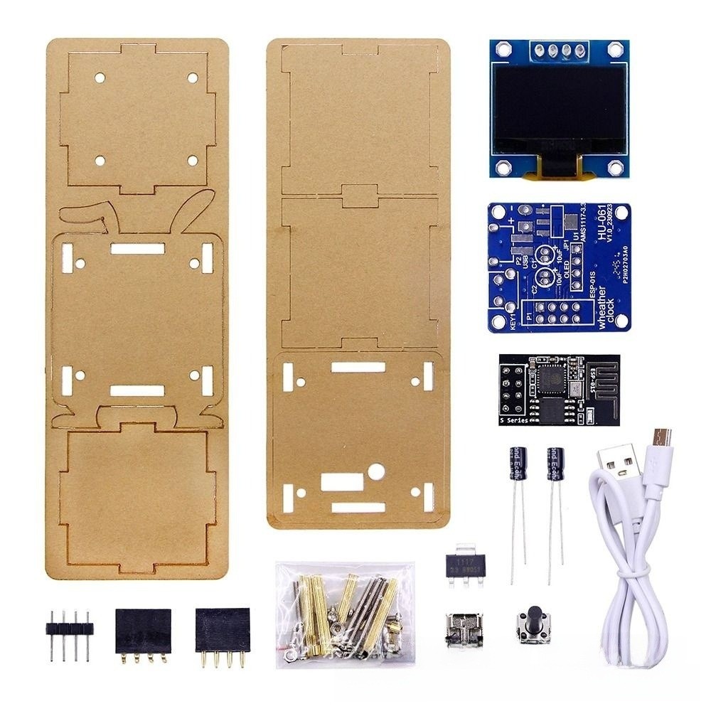 Kit de Reloj con Pronóstico de - Oled Display 0.96 reseña y precio