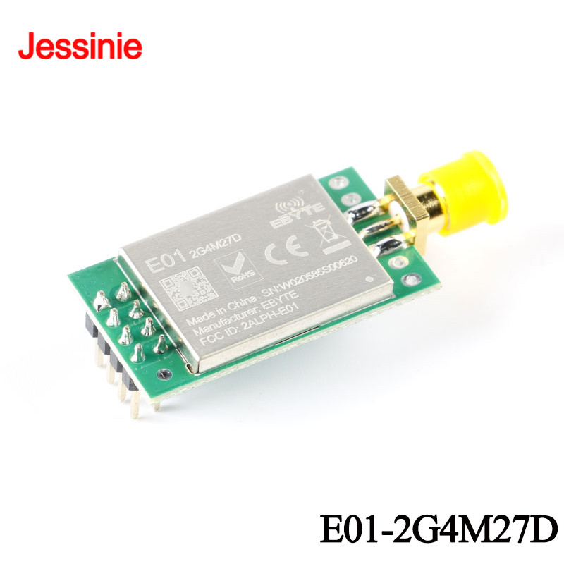 Módulo Inalámbrico E01-2G4M27D - Nrf24L01 reseña y precio