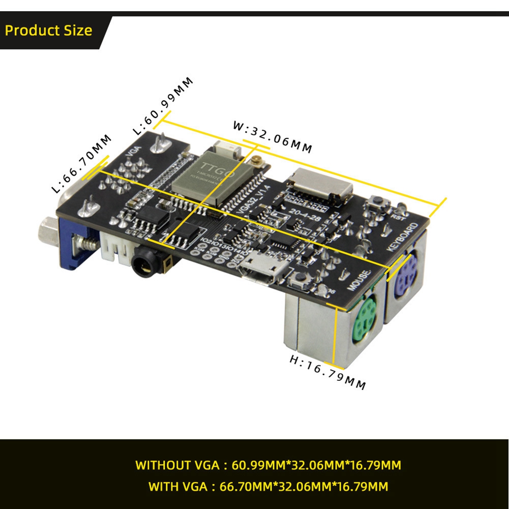 Gran oferta FabGL VGA32 VGA ES - Joystick Module reseña y precio