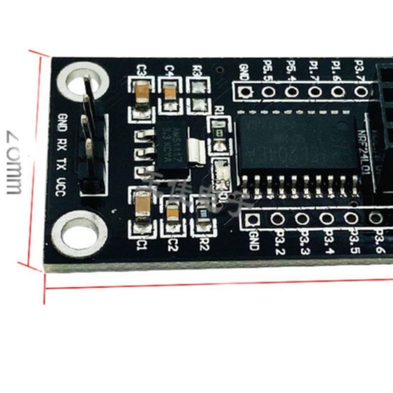 Placa de desarrollo inalámbric - Nrf24L01 reseña y precio