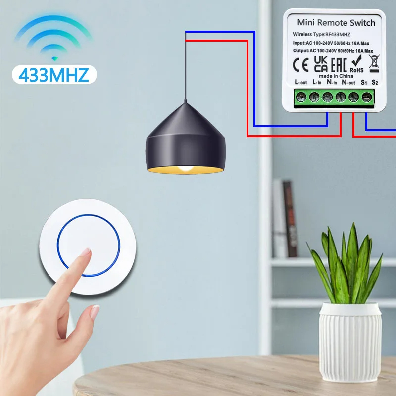 Interruptor de Luz Inalámbrico - Ir Remote Module reseña y precio