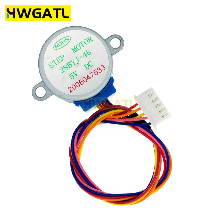 HWGATL 5V 4 fases 28BYJ-48 DC  - Stepper Motor 28Byj reseña y precio