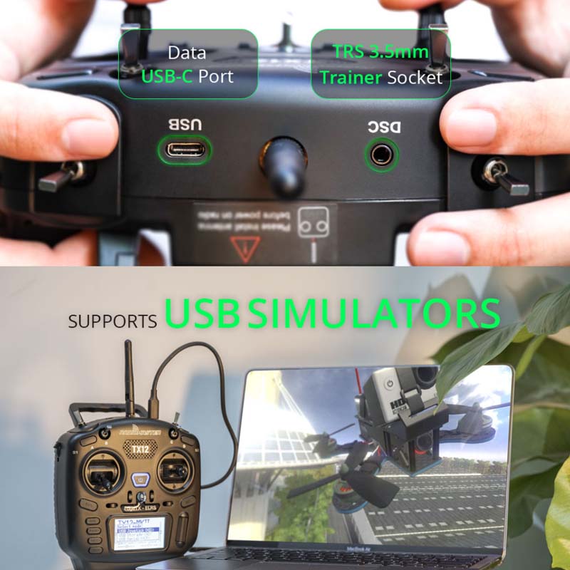 RadioMaster TX12 MKII ELRS Edg - Ir Remote Module reseña y precio