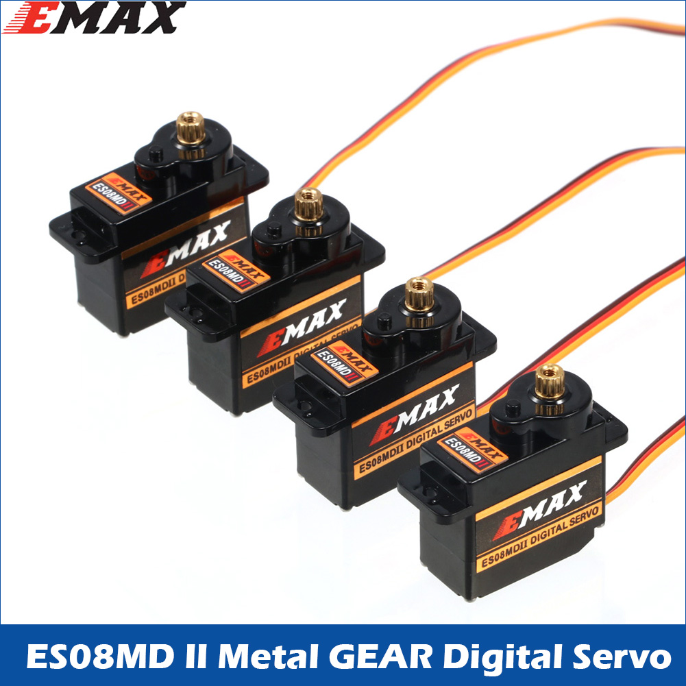 2/4/10 piezas EMAX ES08MD II S - Servo Sg90 reseña y precio
