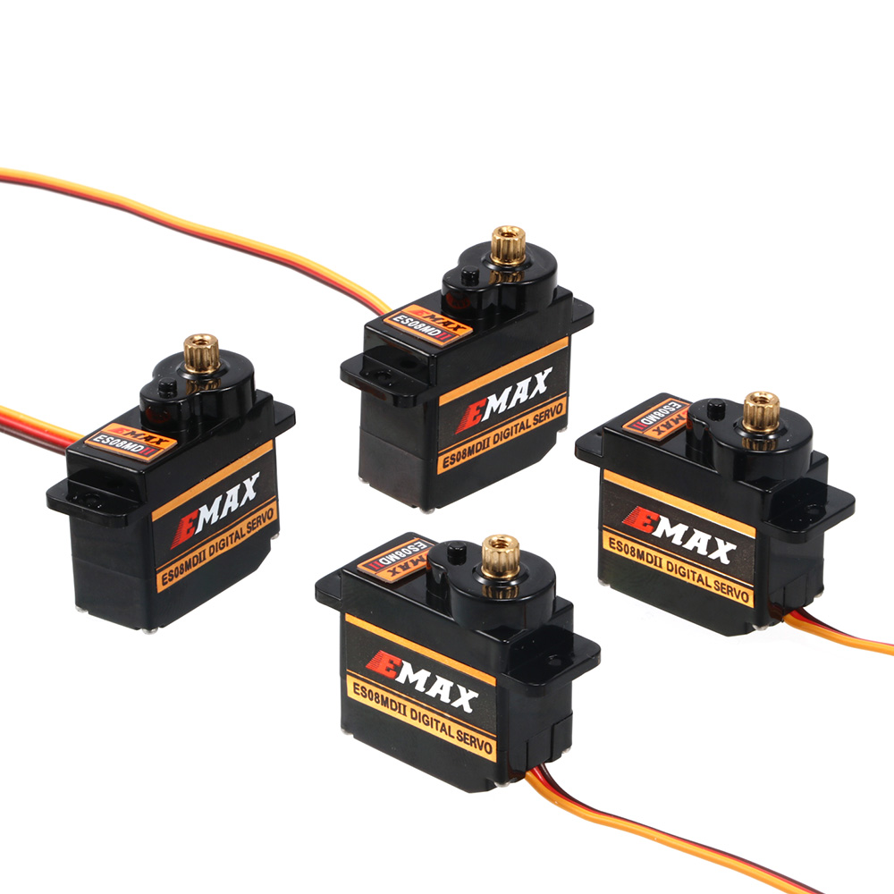 2/4/10 piezas EMAX ES08MD II S - Servo Sg90 reseña y precio