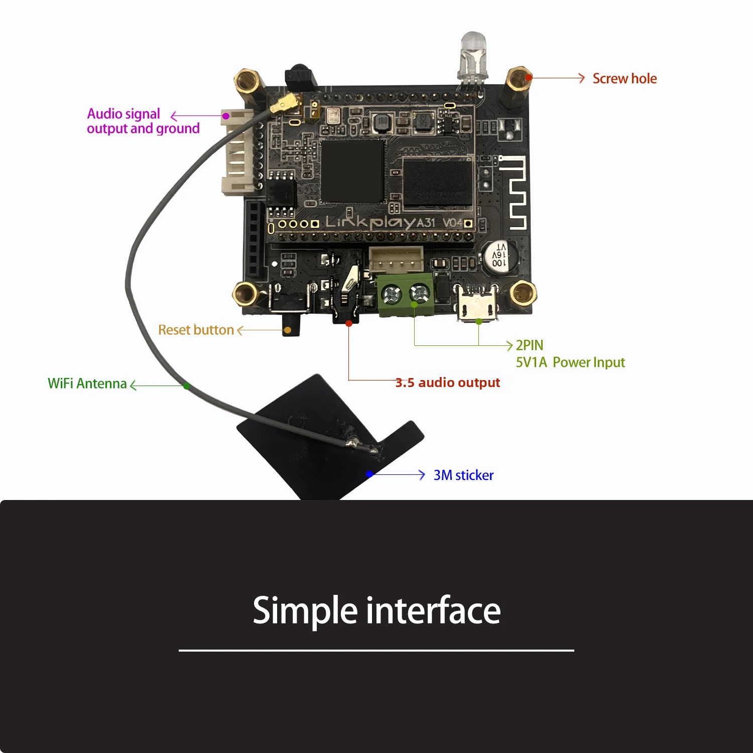 D10 WiFi y Bluetooth 5,0 Audio - Microphone Module reseña y precio