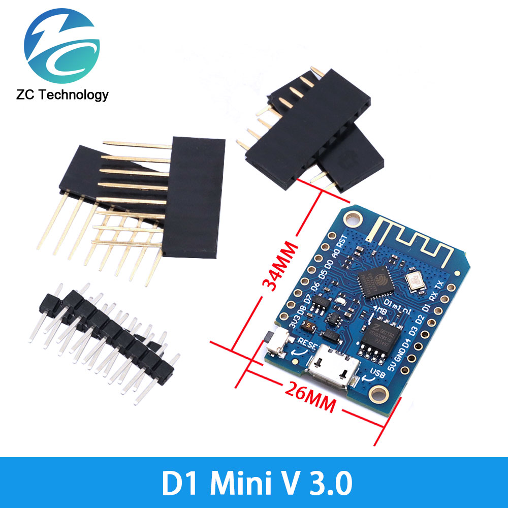 D1 Mini ESP8266 ESP-12F CH340G - Dht22 reseña y precio