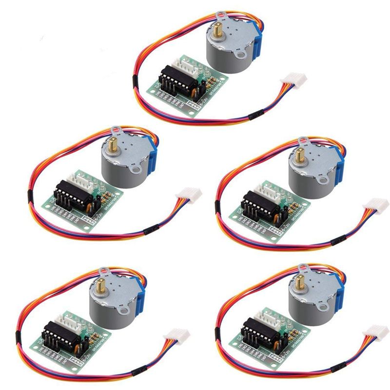 A49T 5 Set 28BYJ-48 ULN2003 Mo - Stepper Motor 28Byj reseña y precio