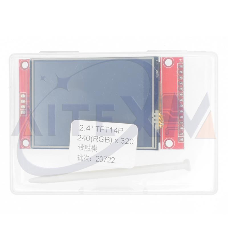 Pantalla serie SPI con táctil  - Tft Display 2.4 reseña y precio