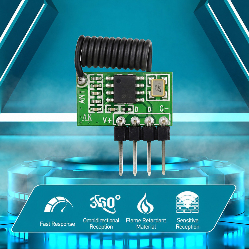 Módulo Receptor RF Superhetero - Ir Remote Module reseña y precio