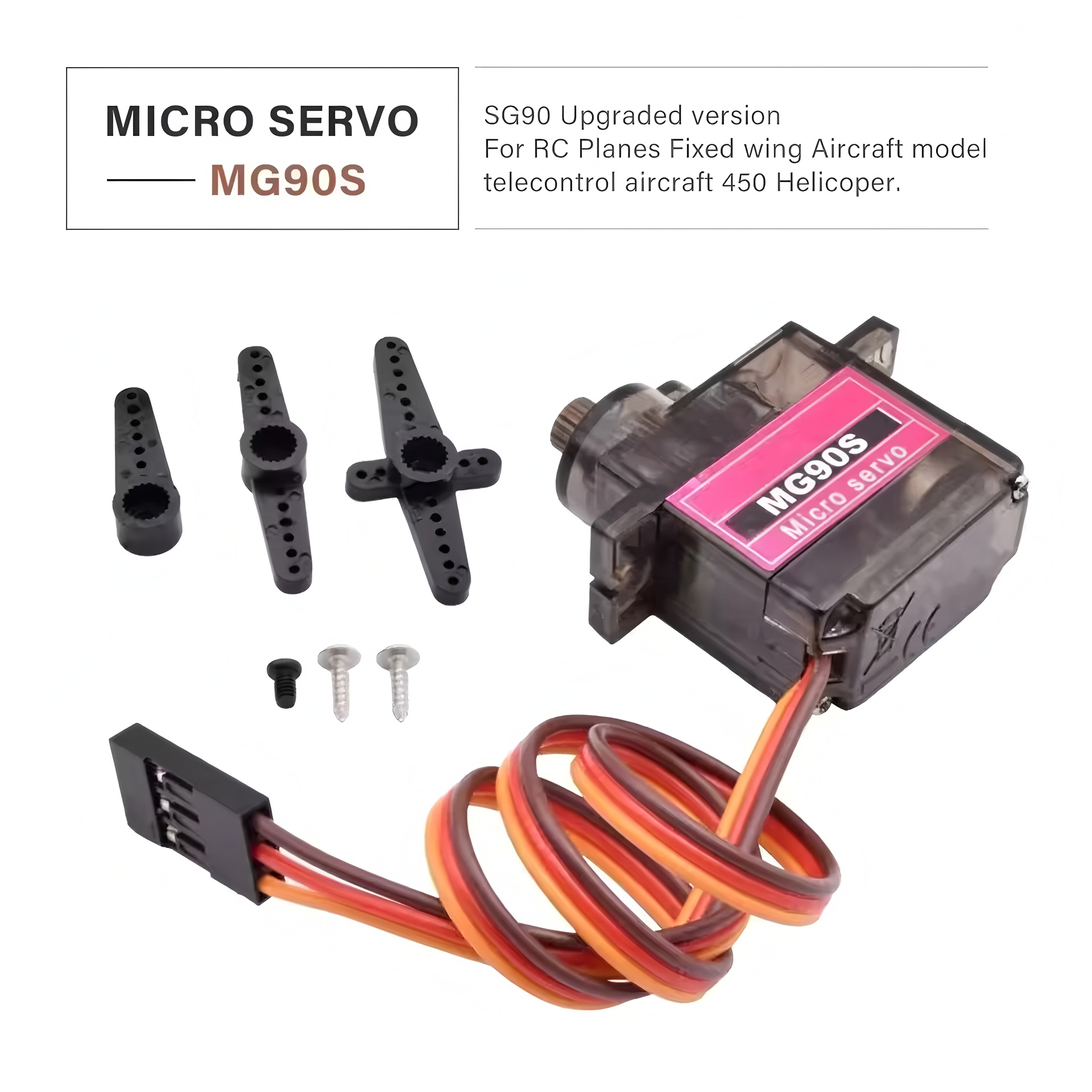 4/5/10/20 piezas MG90S Micro s - Servo Sg90 reseña y precio