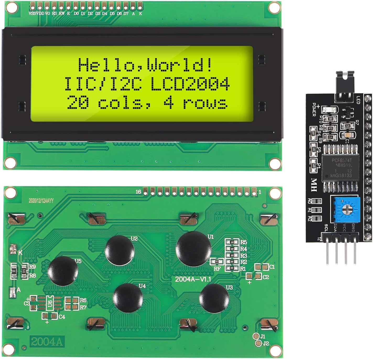 Módulo de retroiluminación azu - Lcd 1602 reseña y precio