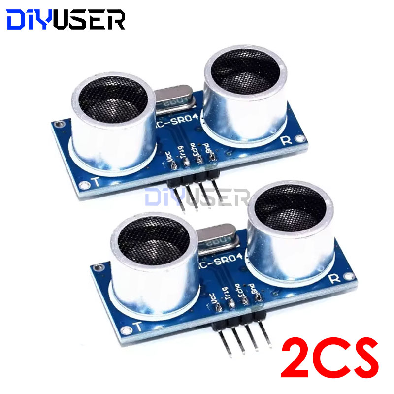 DIYUSER - 2 Módulos Ultrasónic - Ultrasonic Sensor Hc-Sr04 reseña y precio