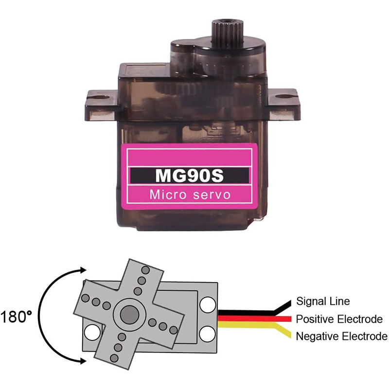 Servo MG90S 5/10/20/40 Piezas, - Servo Sg90 reseña y precio