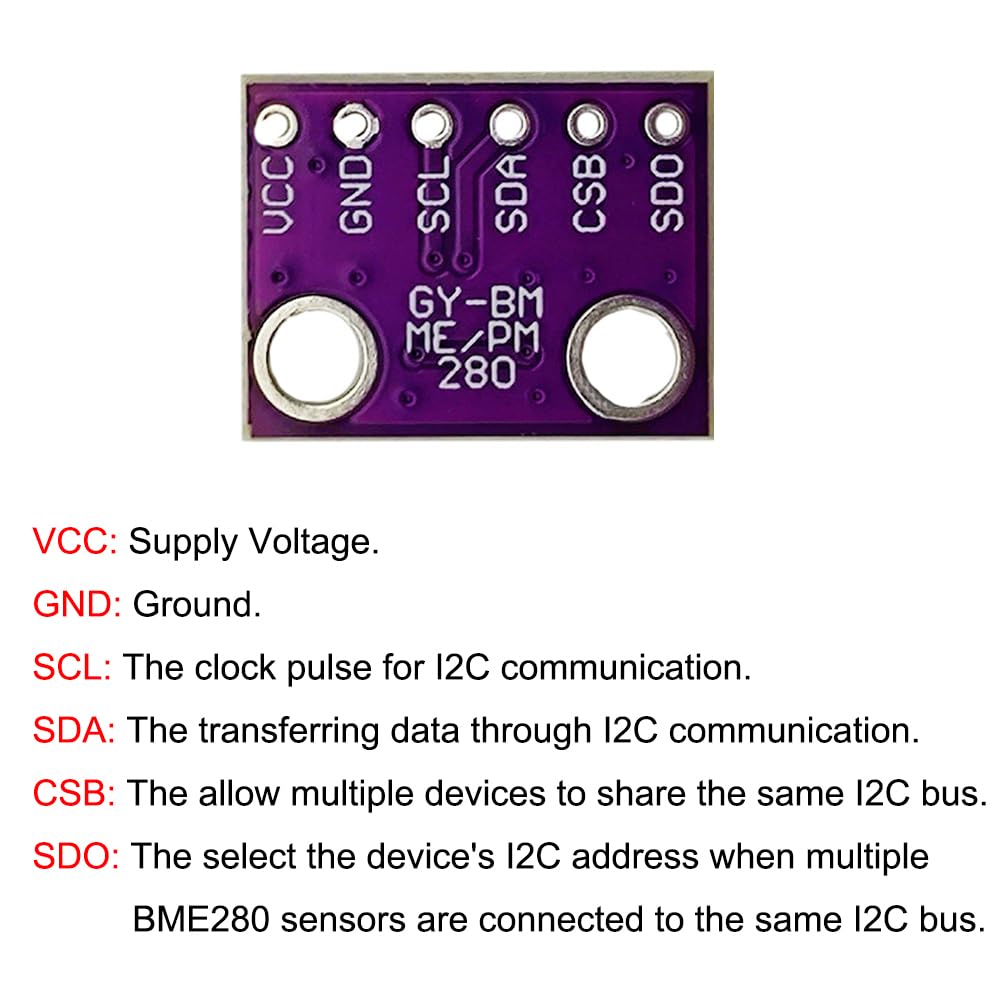 GY-BME280-3.3 Altímetro de alt - Bme280 reseña y precio