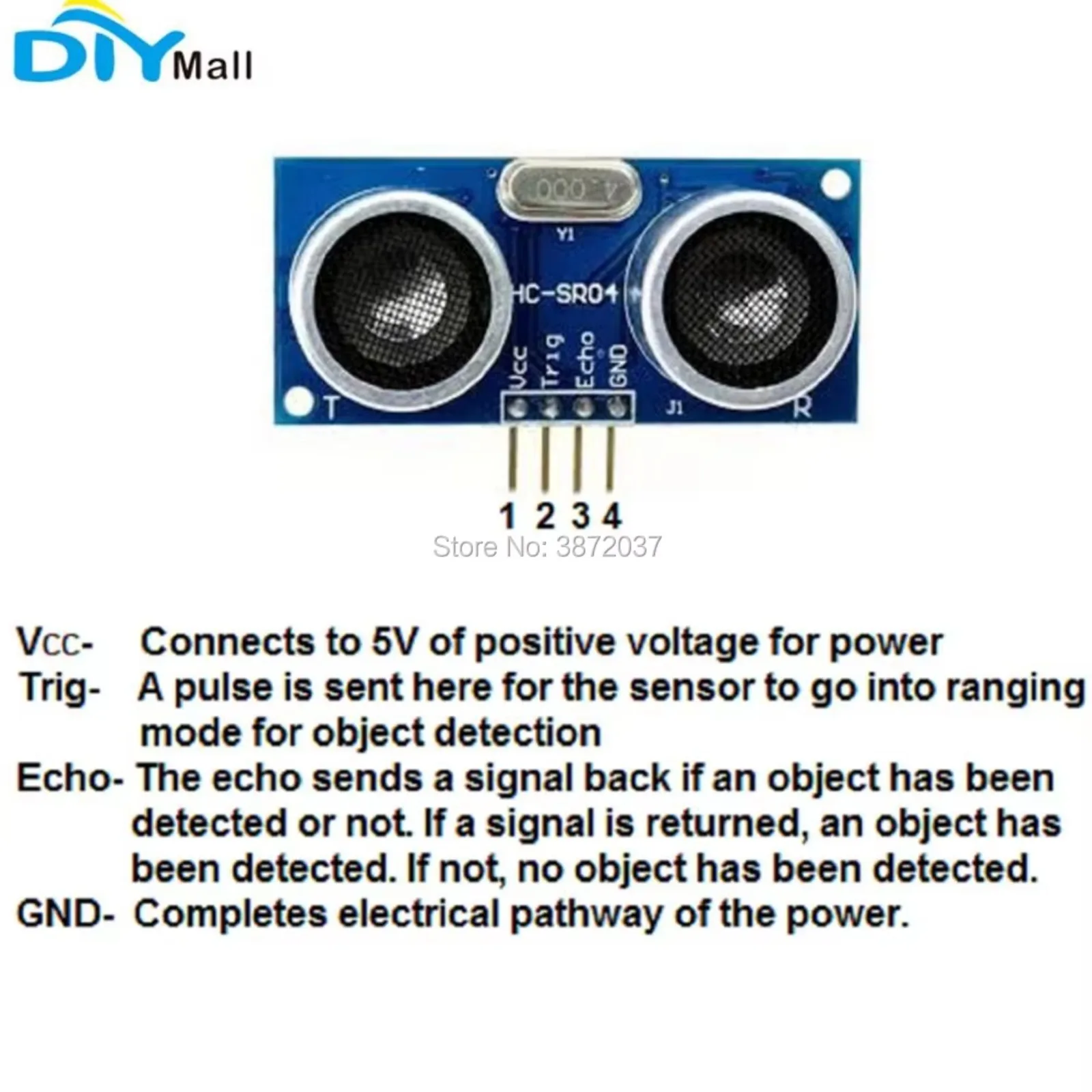Kit de sensor ultrasónico HC-S - Ultrasonic Sensor Hc-Sr04 reseña y precio
