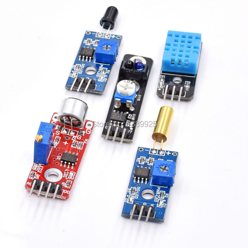 Kit de 16 tipos de módulos de  - Ultrasonic Sensor Hc-Sr04 reseña y precio